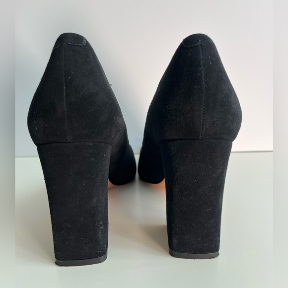 Marc Fisher LTD black suede Zala pumps sz 8.5 - Picture 3 of 5